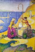 Paul Signac Women at the Well USA oil painting artist
